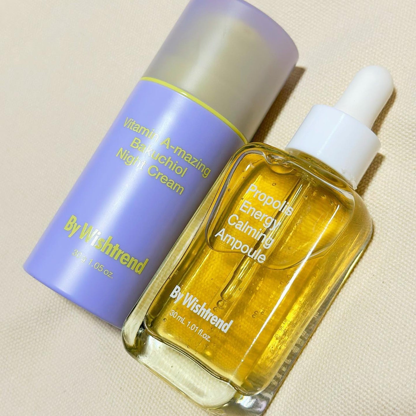 プロポリスエナジーカーミングアンプル/By Wishtrend/美容液を使ったクチコミ(5枚目)