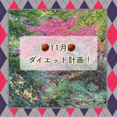 ※雑談※11月のダイエット計画🙋‍♀️🤎


✿目標✿
今月の目標は、「代謝アップ月間！」
→目指すは、溜め込まない太りにくい体！
まだ暑い日もありますが、寒くなってくるこれからに向けて、今月は「代謝」