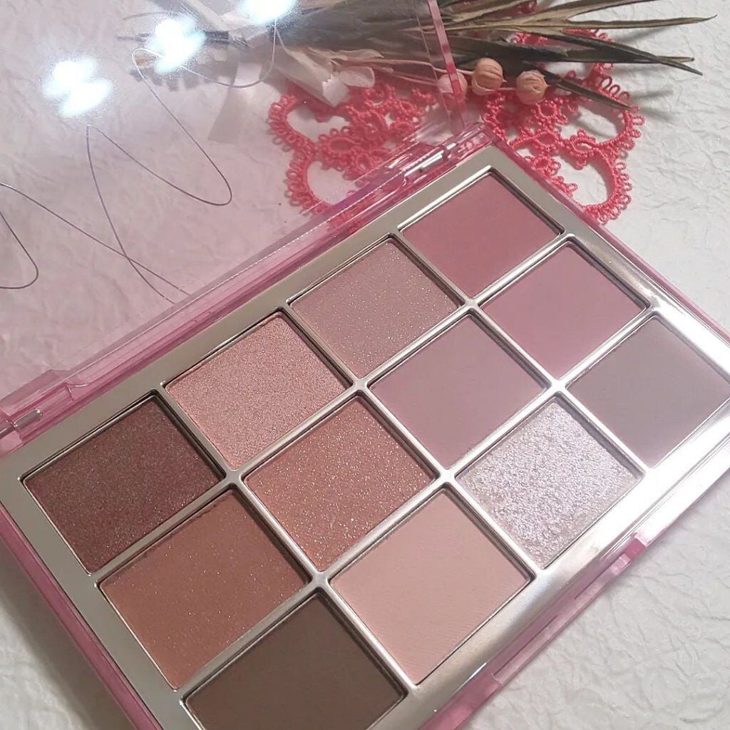 ソフトブラーリングアイパレット/wakemake/アイシャドウパレットを使ったクチコミ(2枚目)