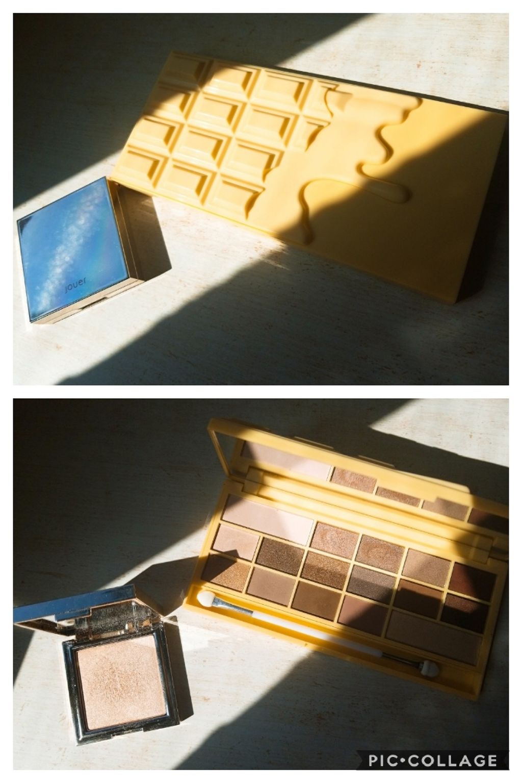 アイラブチョコレート ホワイトチョコレート/MAKEUP REVOLUTION/アイシャドウパレットを使ったクチコミ（2枚目）