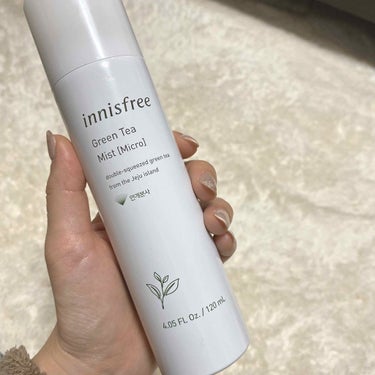 グリーンティー　ヒアルロン　ミスト/innisfree/ミスト状化粧水を使ったクチコミ（1枚目）