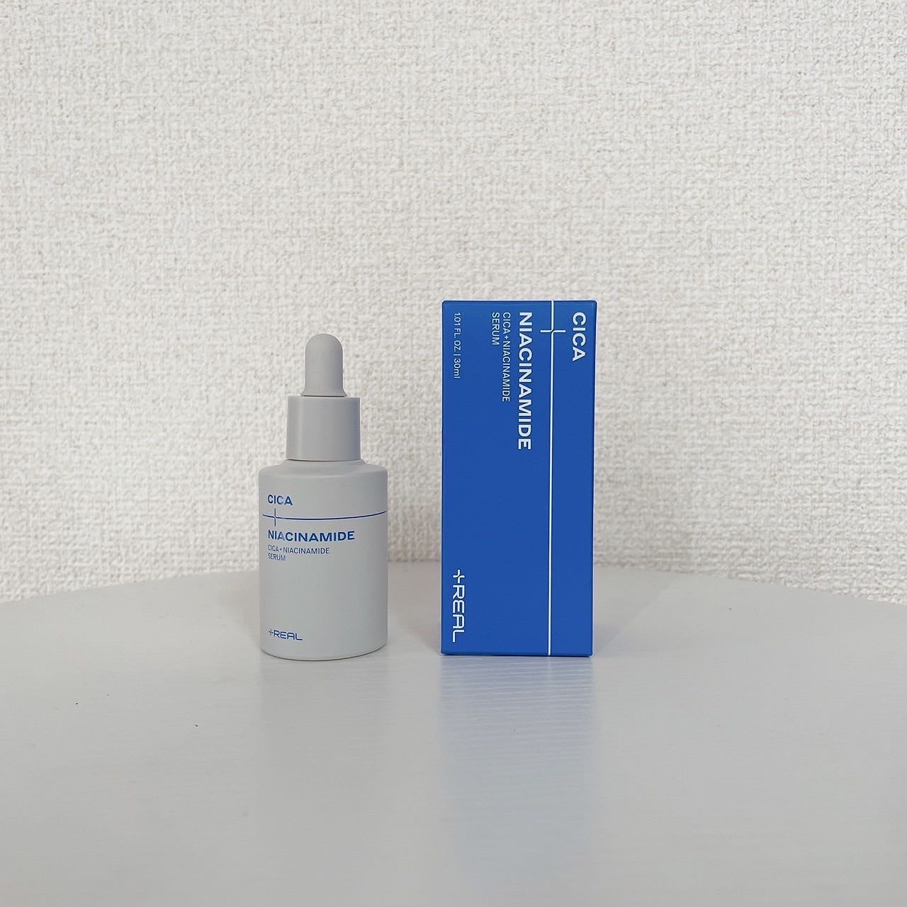 シカ+ナイアシンアミドセラム/+REAL/美容液を使ったクチコミ(3枚目)
