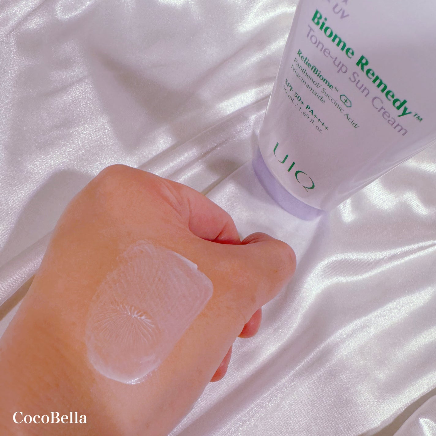 バイオームレメディパープルトーンアップUVクリーム/UIQ/日焼け止めクリームを使ったクチコミ(2枚目)