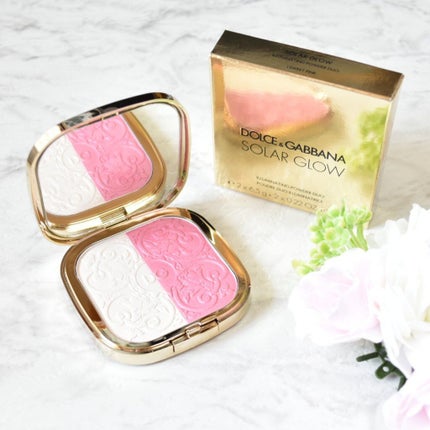 ソーラーグロウ イルミネーティングパウダー デュオ/DOLCE&GABBANA BEAUTY/ハイライトを使ったクチコミ(1枚目)