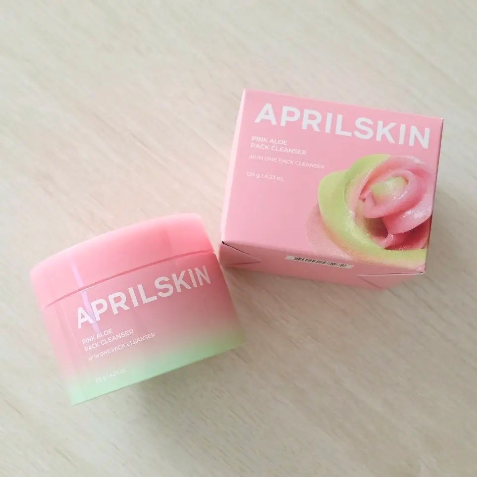 ピンクアロエメレンゲクレンザー/APRILSKIN/その他洗顔料を使ったクチコミ(1枚目)
