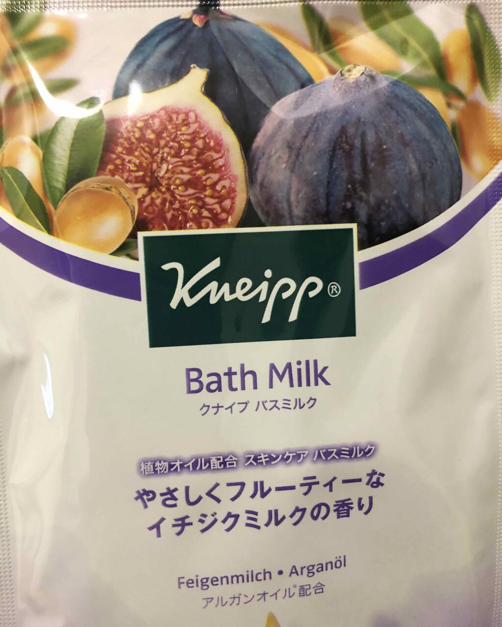 バスミルク イチジクミルクの香り/クナイプ/保湿系入浴剤を使ったクチコミ（1枚目）