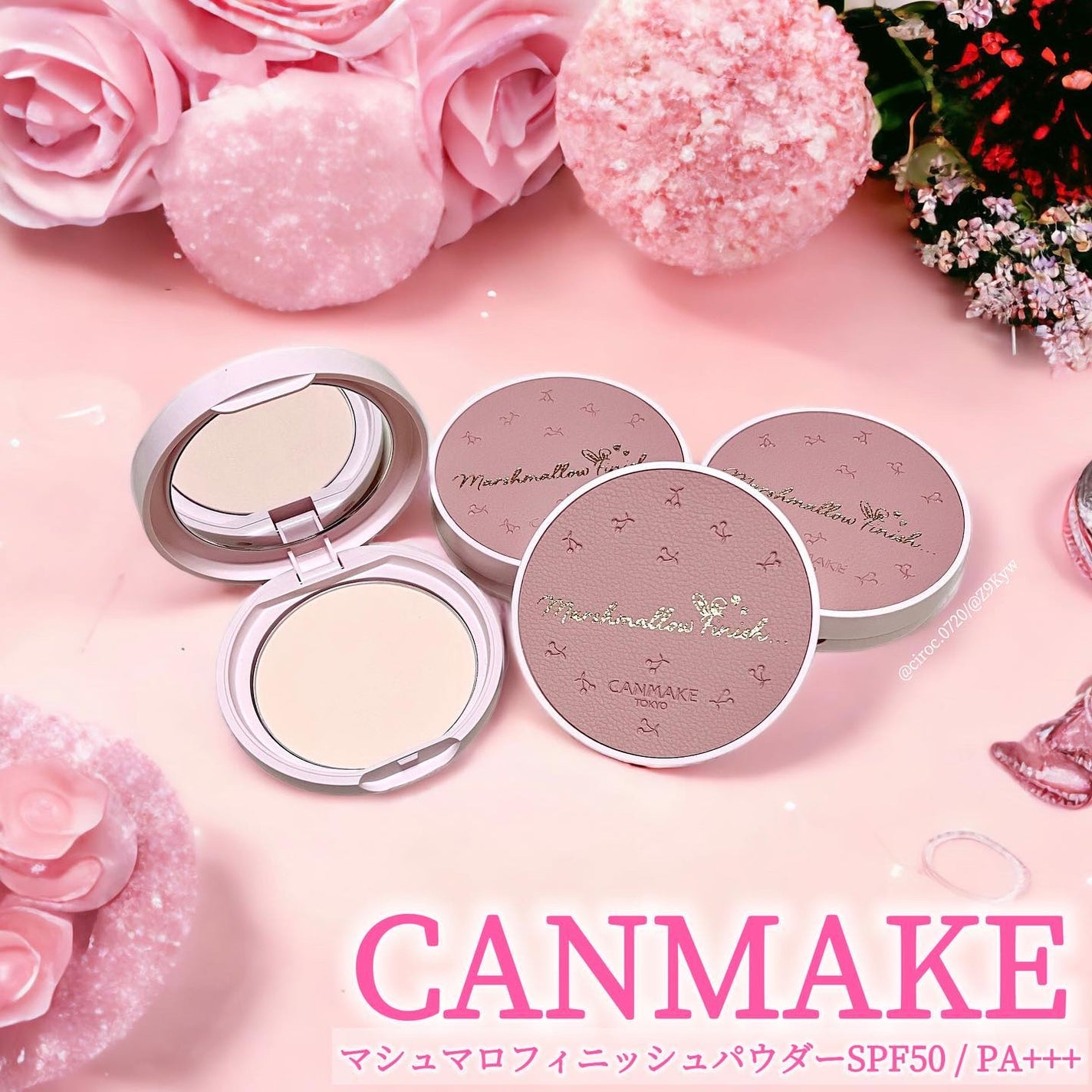 マシュマロフィニッシュパウダー/キャンメイク/プレストパウダーを使ったクチコミ(1枚目)