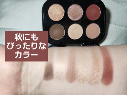 コネクト イン カラー アイシャドウ パレット × 6/M・A・C/アイシャドウパレットを使ったクチコミ(4枚目)