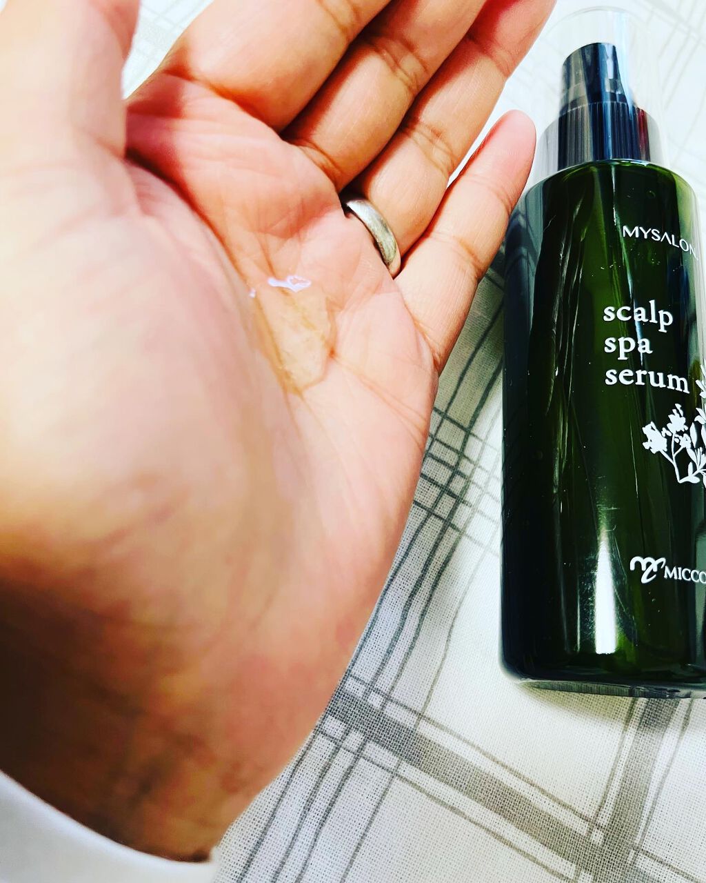 ぷえら on LIPS 「#マイサロン#スキャルプスパセラム使ってみました🤔✨頭皮のベタ..」(4枚目)