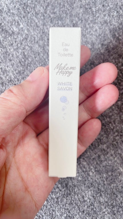 メイクミーハッピー オードトワレ WHITE SAVON/キャンメイク/香水を使ったクチコミ(4枚目)