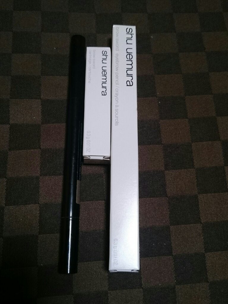 ブロー スウォード/shu uemura/アイブロウペンシルを使ったクチコミ(2枚目)