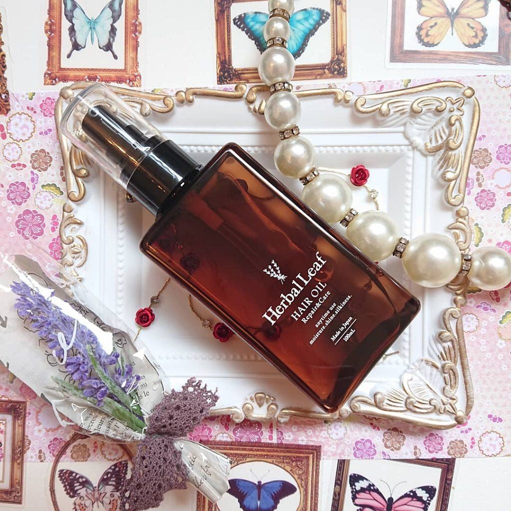 オーガニックヘアオイル フレッシュティーの香り/ハーバルリーフ/ヘアオイルを使ったクチコミ(1枚目)