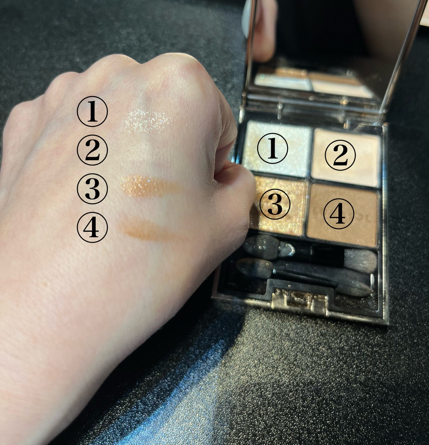 アイカラーレーション/LUNASOL/アイシャドウパレットを使ったクチコミ(2枚目)