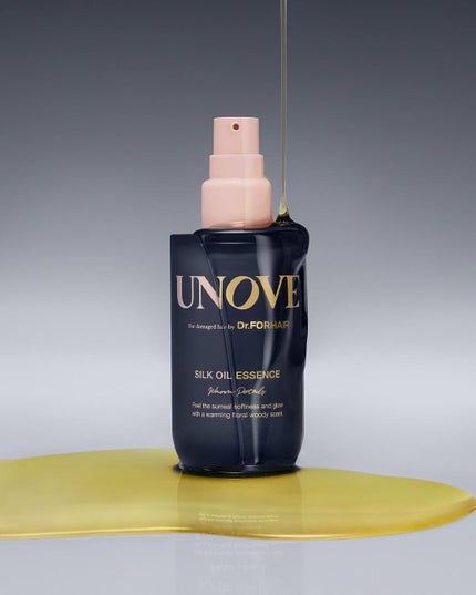 アノブ シルクエッセンスオイル/UNOVE/ヘアオイルを使ったクチコミ(3枚目)