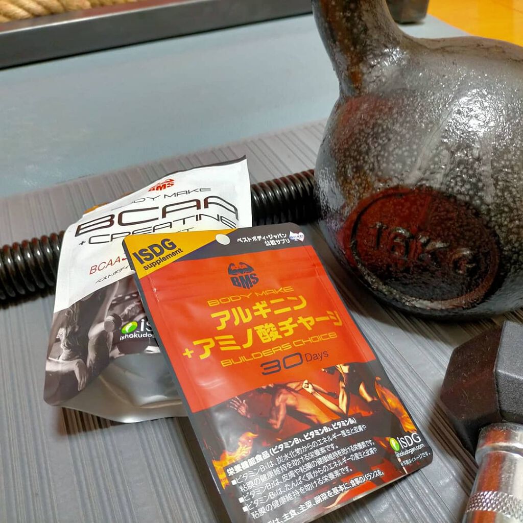 BMS アルギニン＋アミノ酸チャージ BUILDERS CHOICE/ISDG 医食同源ドットコム/ボディサプリメントを使ったクチコミ（1枚目）