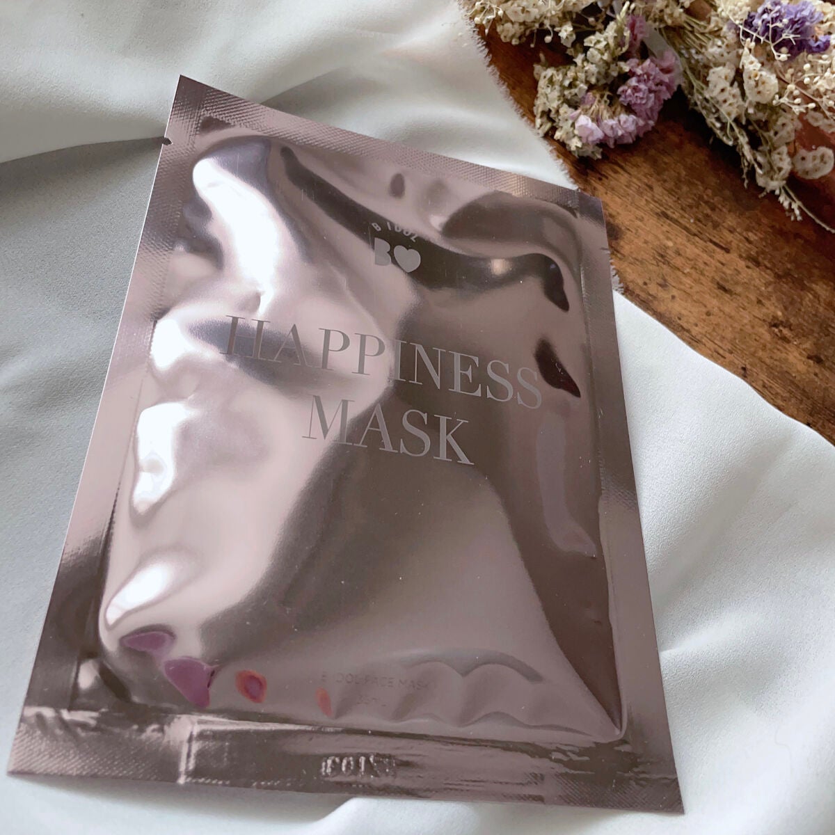 ルーティンマスク(ハピネスマスク)/b idol/シートマスク・パックを使ったクチコミ(4枚目)