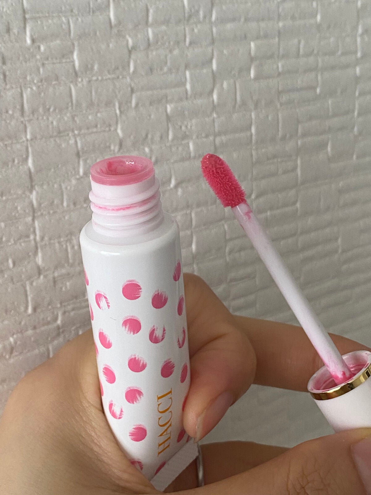 ティントオイルリップ FP/HACCI/リップティントを使ったクチコミ(3枚目)