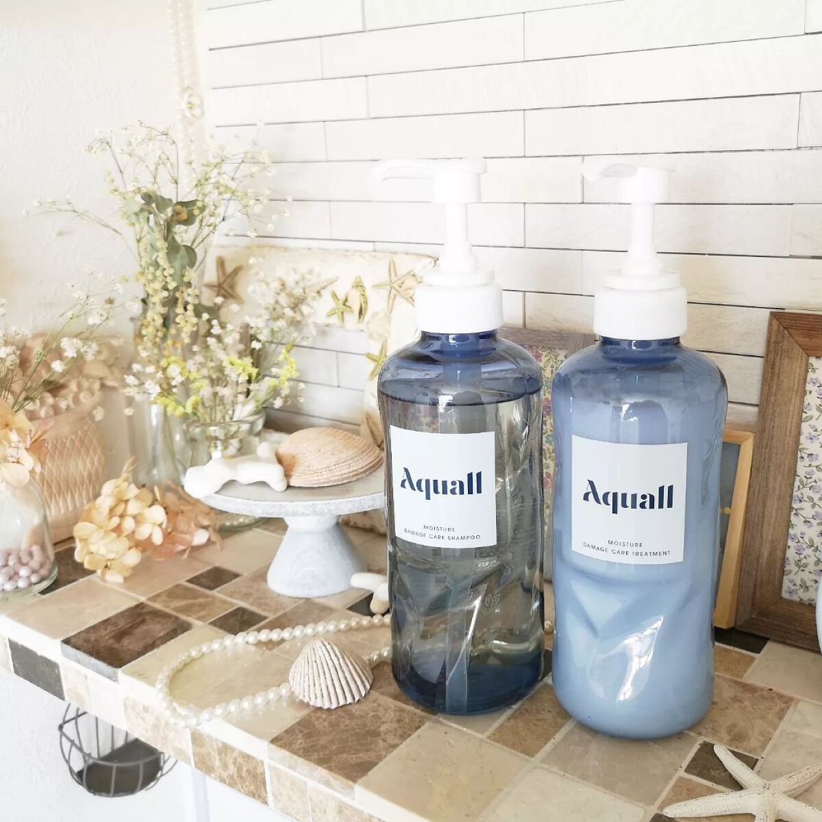 モイスチャーダメージケア シャンプー/トリートメント/Aquall/市販シャンプーを使ったクチコミ（1枚目）