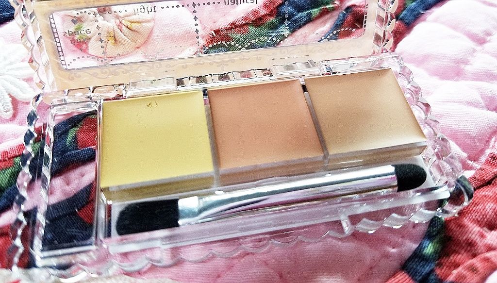 カラーミキシングコンシーラー/キャンメイク/パレットコンシーラーを使ったクチコミ(2枚目)