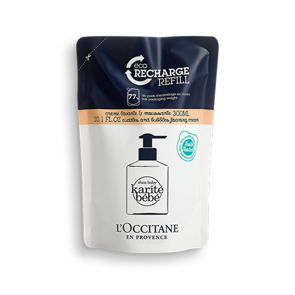 L'OCCITANE ベイビーシャワーフォーム&シアリッチボディローションセット シア ベイビーシャワーフォーム 300mL｜バス＆ボディ