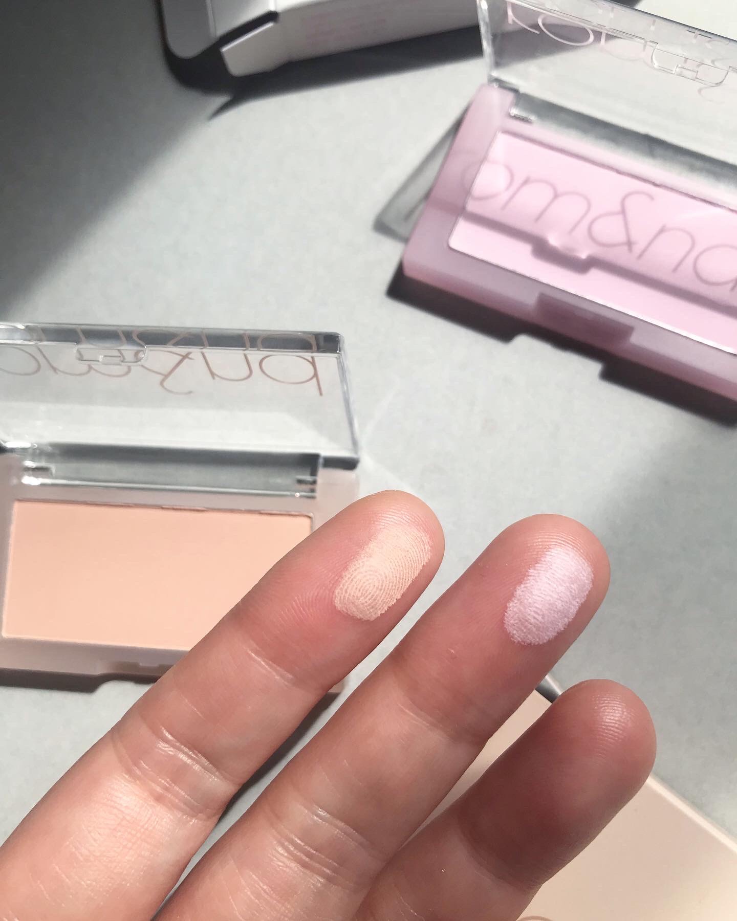 ベターザンチーク/rom&nd/パウダーチークを使ったクチコミ（3枚目）