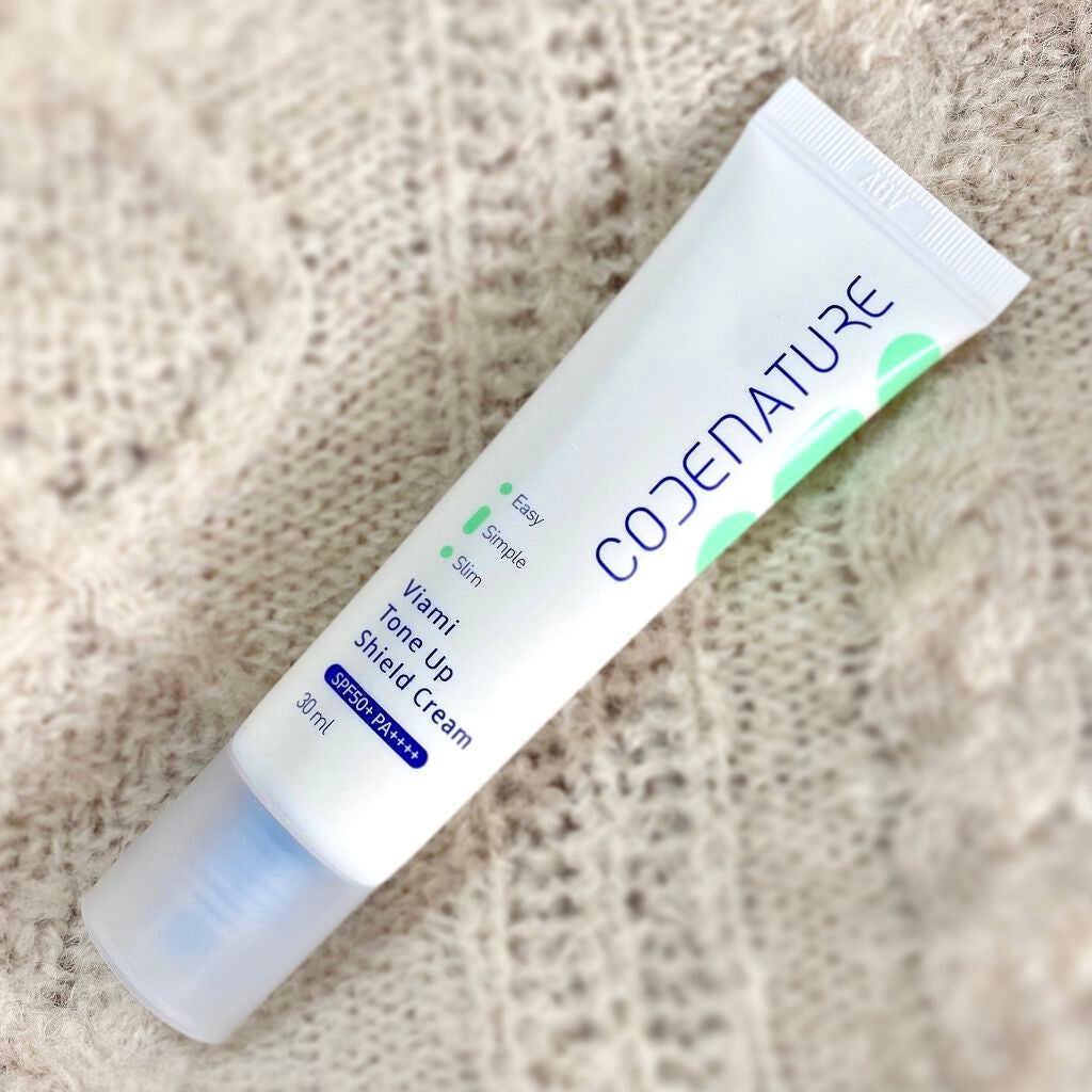 ビアミトーンアップシールドクリーム/CODENATURE/化粧下地を使ったクチコミ(3枚目)