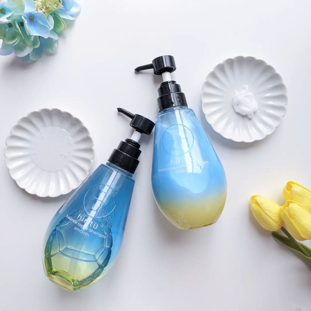 バランスリペア シャンプー/ヘアトリートメント スムース/hiritu/市販シャンプーを使ったクチコミ(5枚目)
