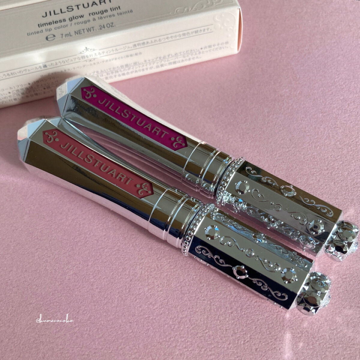 ジルスチュアート タイムレスグロウ ルージュティント/JILL STUART/リップティントを使ったクチコミ（2枚目）