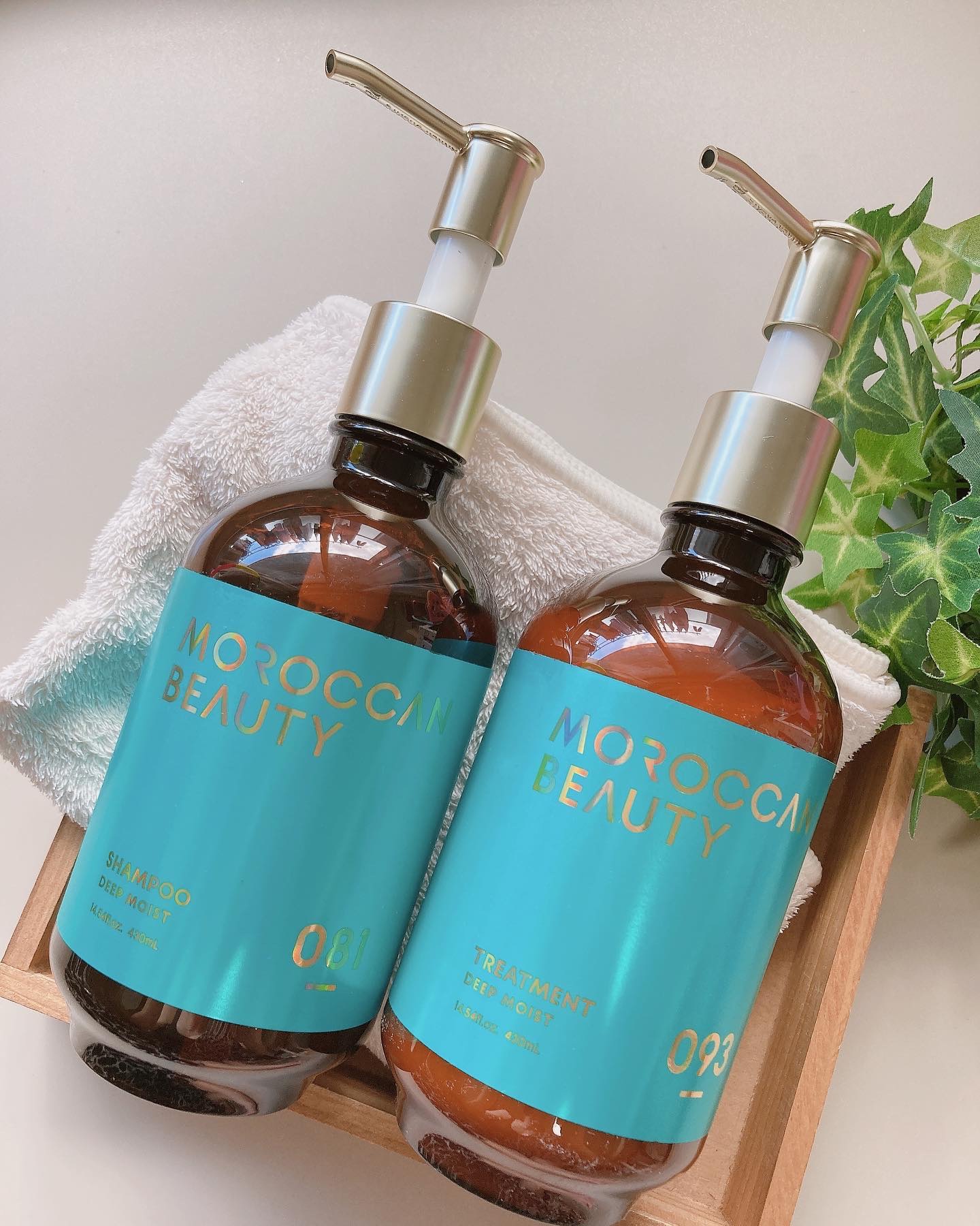 ディープモイスト シャンプー/ ヘアトリートメント｜モロッカン