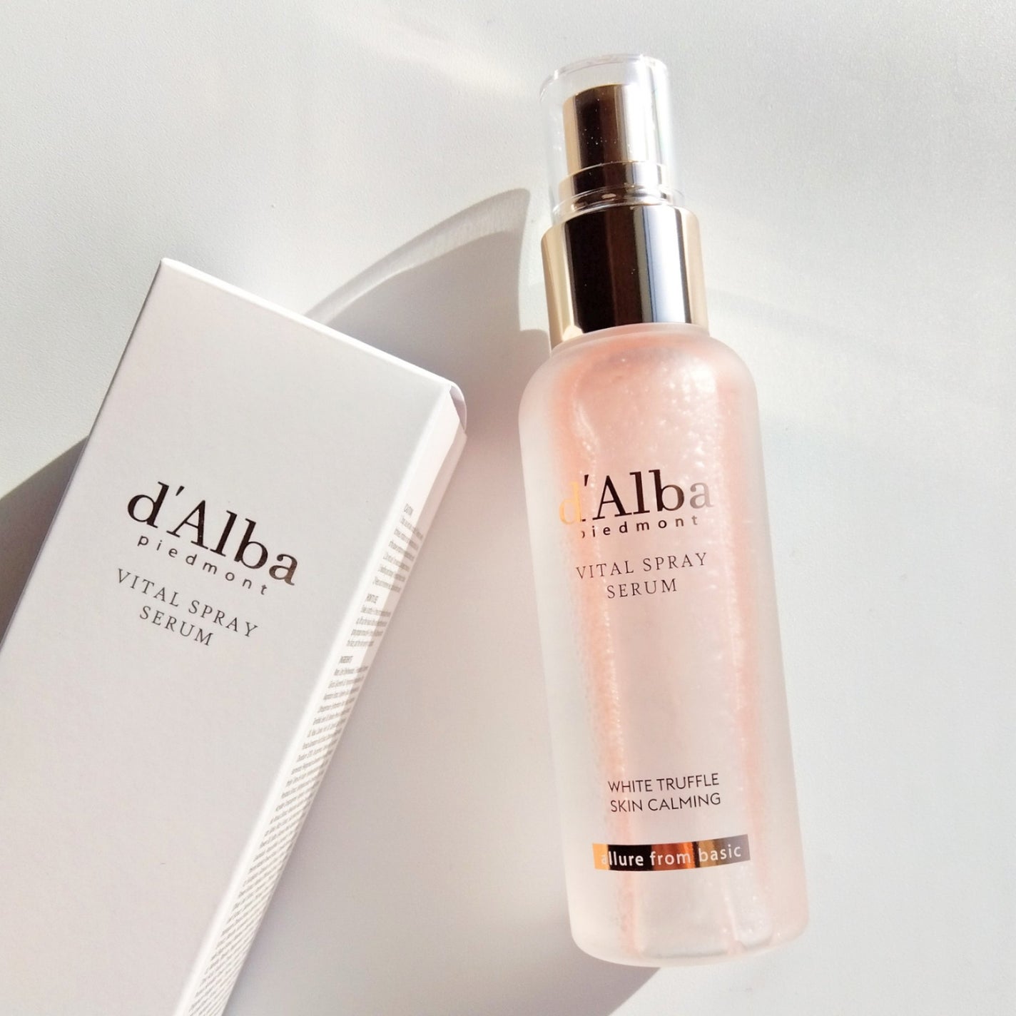 ダルバ ホワイトトリュフバイタルスプレーセラム/ダルバ/ミスト状化粧水を使ったクチコミ(1枚目)