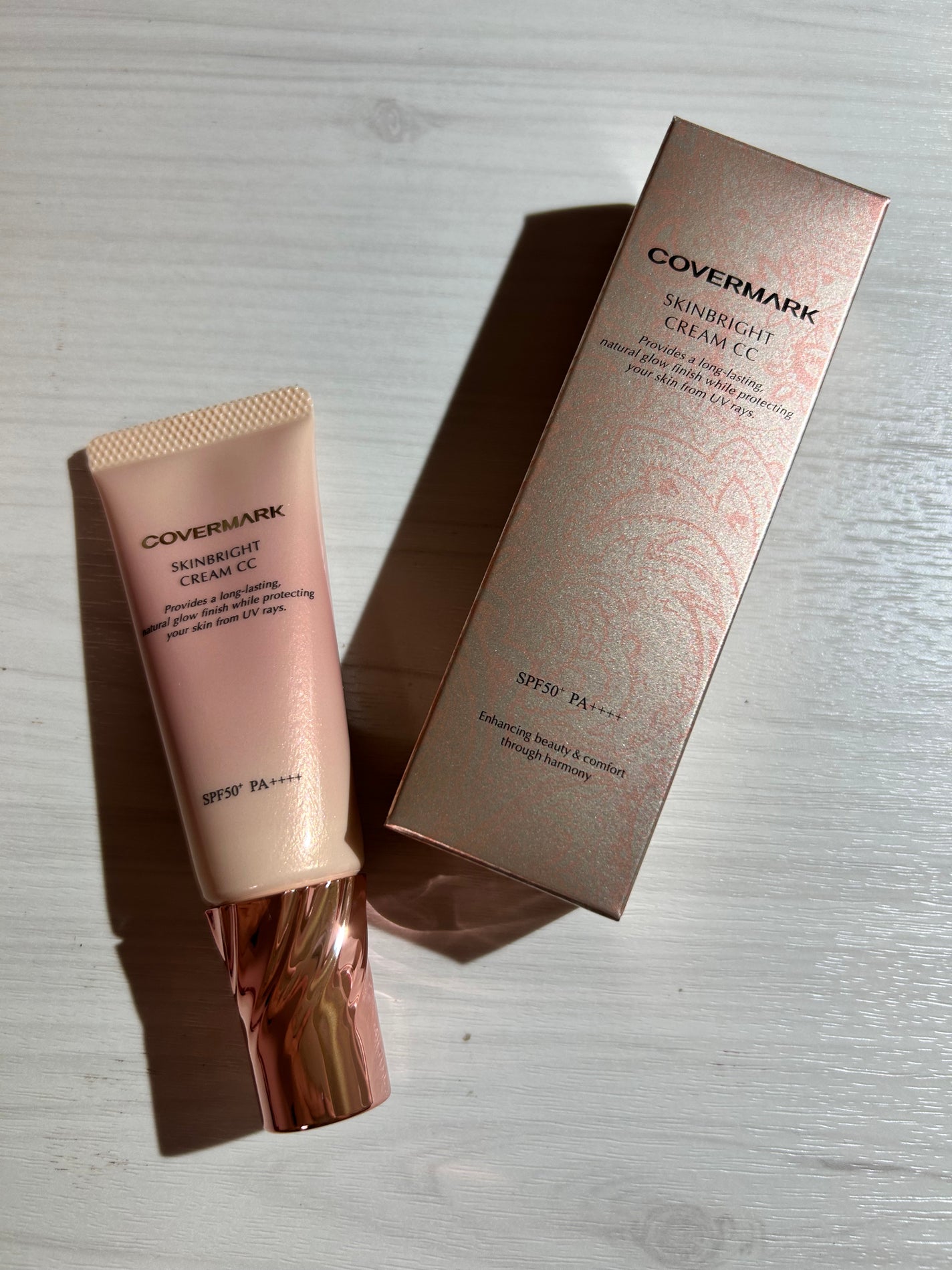 スキンブライト クリーム CC/COVERMARK/CCクリームを使ったクチコミ(1枚目)