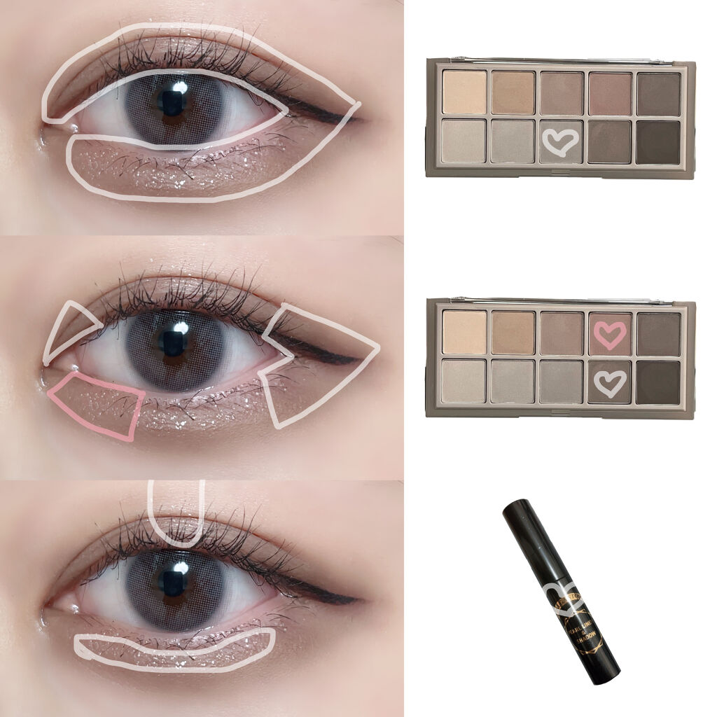 パールライナー＆シャドウ/パルガントン/リキッドアイライナーを使ったクチコミ（2枚目）