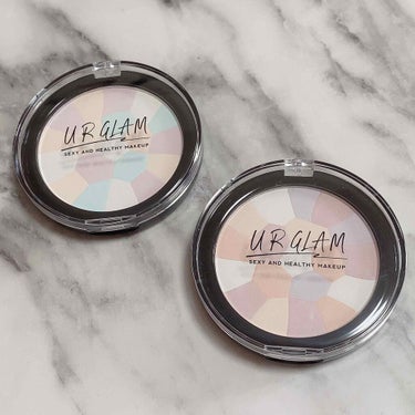 UR GLAM　MARBLE FACE POWDER/U R GLAM/プレストパウダーを使ったクチコミ（1枚目）