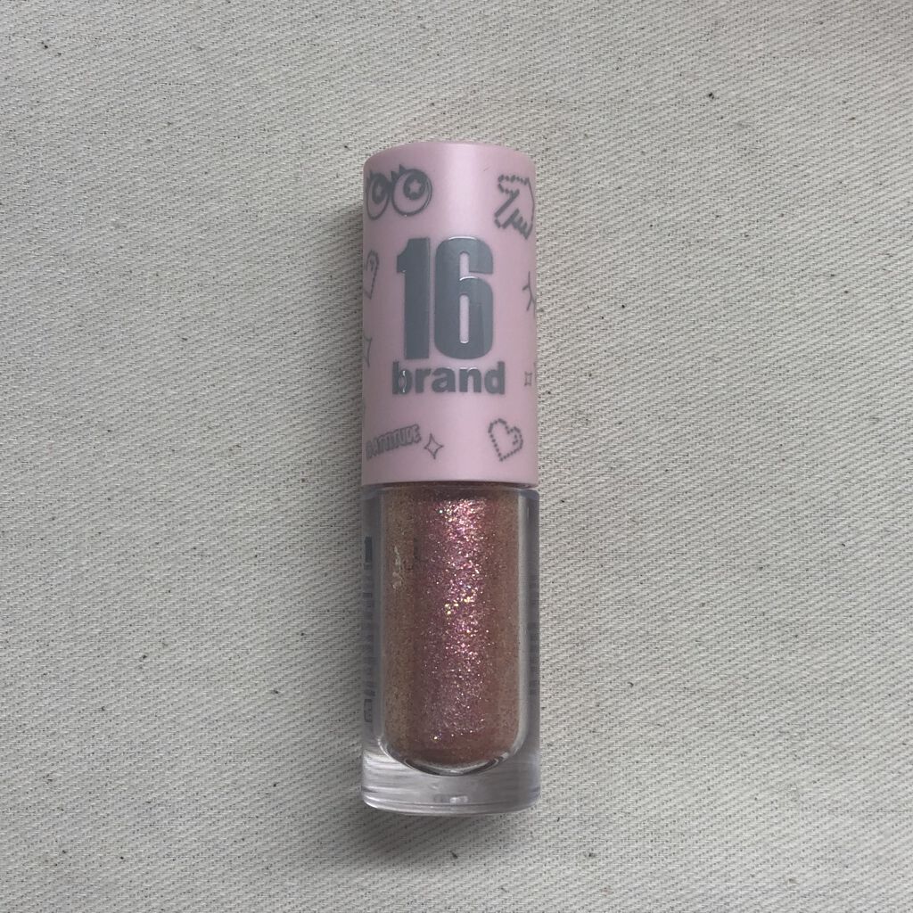 CANDYROCK SUGARPARTY/16BRAND/リキッドアイシャドウを使ったクチコミ（1枚目）