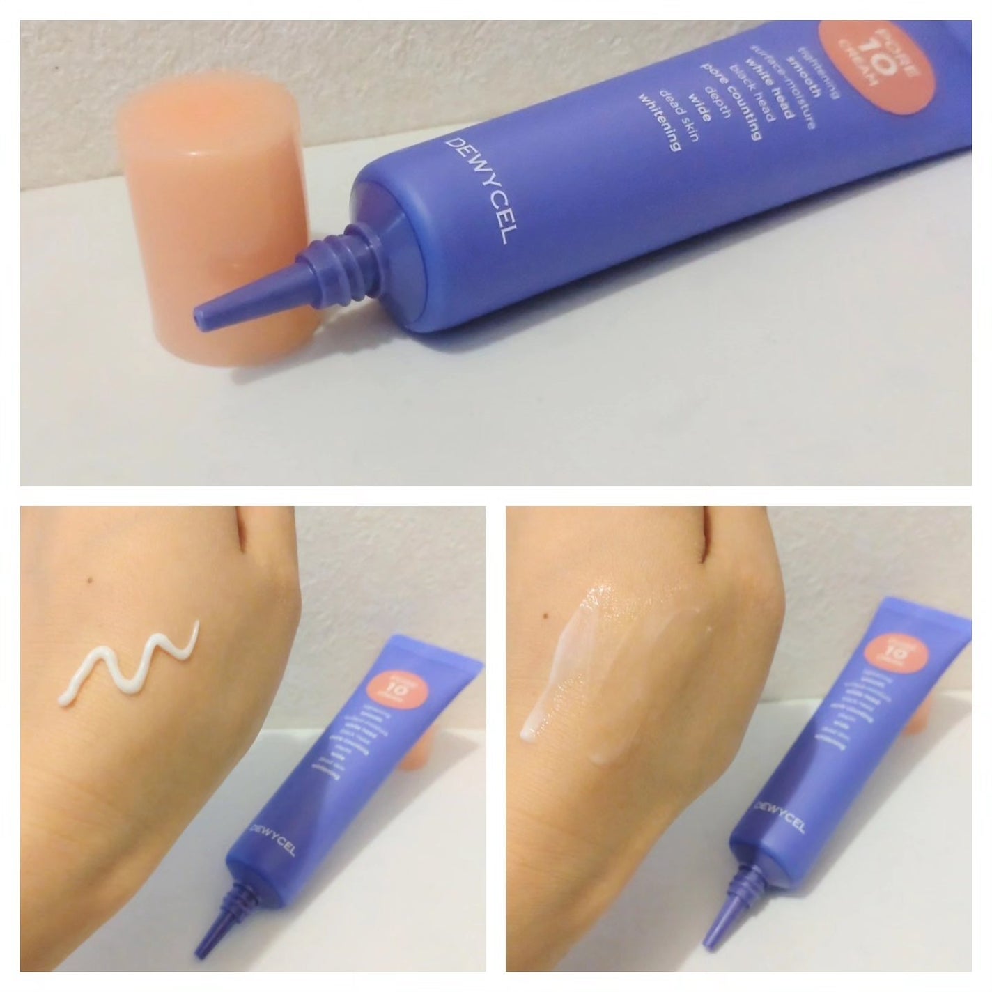 ポアーテンクリーム/DEWYCEL/化粧下地を使ったクチコミ(8枚目)