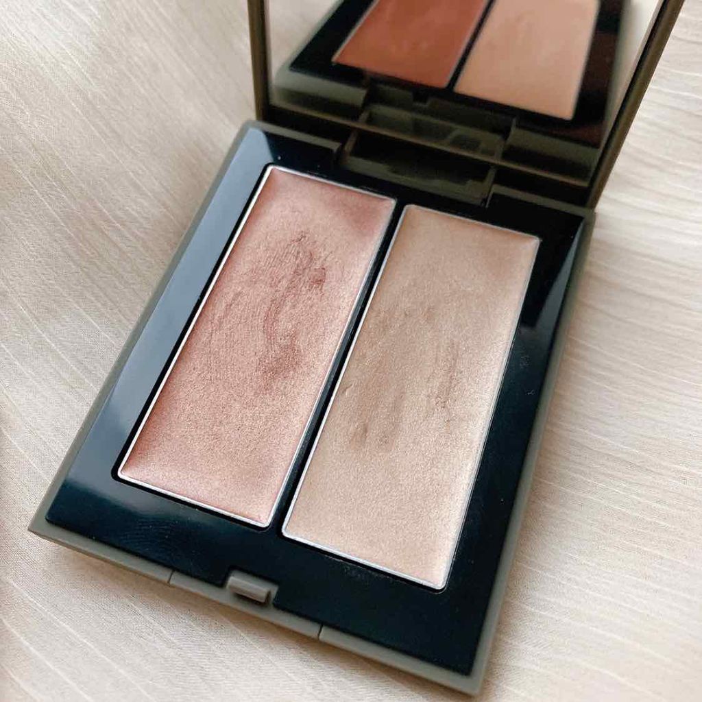 THREE シマリング グロー デュオ/THREE/クリームハイライトを使ったクチコミ（1枚目）