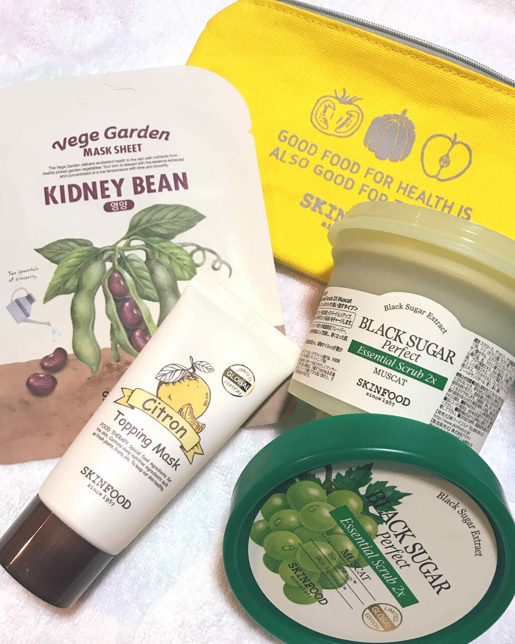 ゆず トッピングマスク/SKINFOOD/洗い流すパック・マスクを使ったクチコミ（1枚目）