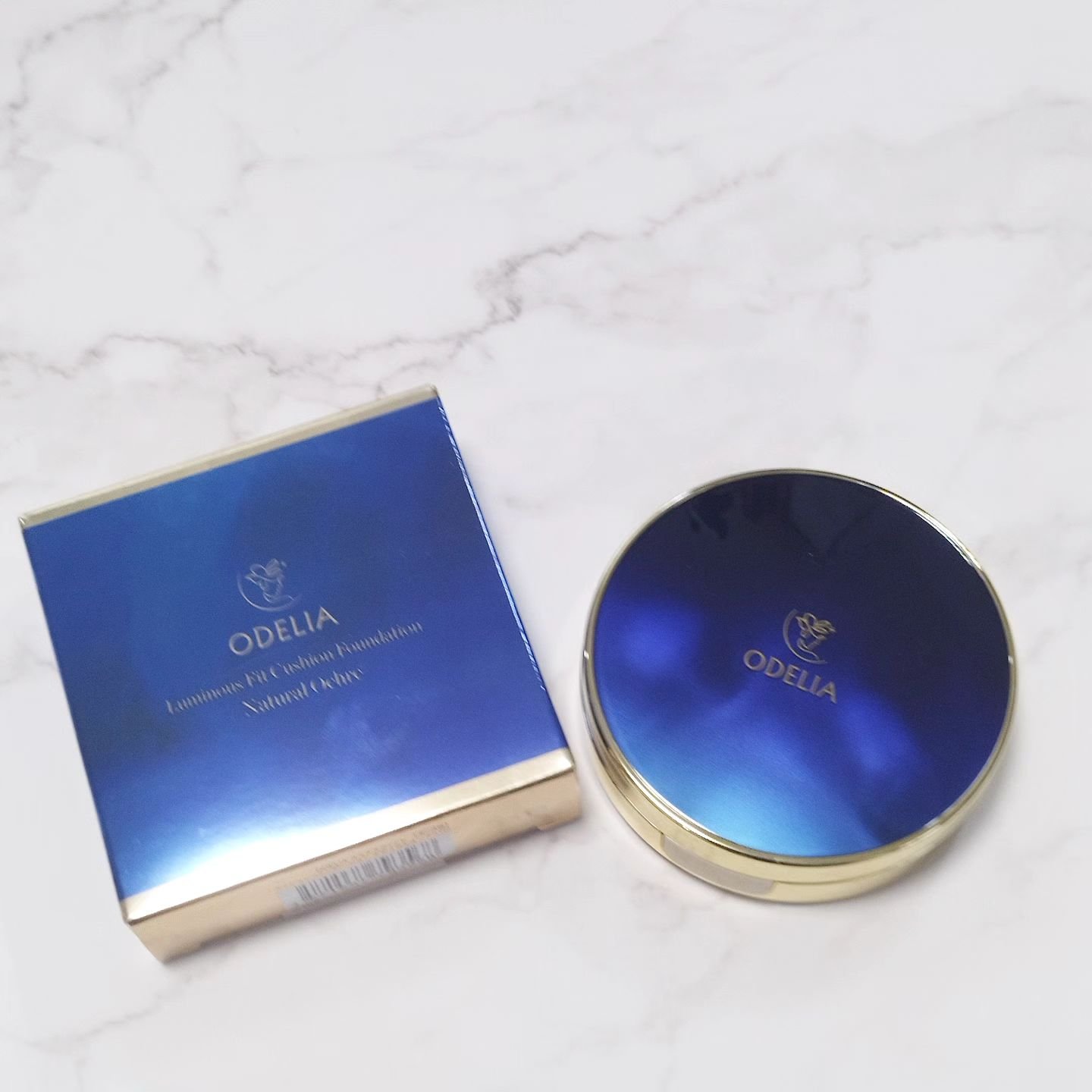 ルミナスフィット クッションファンデーション  02 ナチュラルオークル/ODELIA/クッションファンデーションを使ったクチコミ（1枚目）