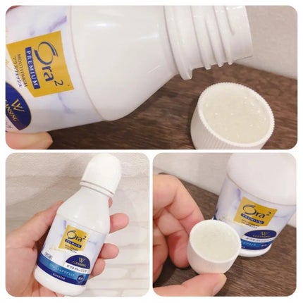 オーラツープレミアム マウスウォッシュ ダブルクレンジング リフレッシュクリアミント/オーラツー/マウスウォッシュ・スプレーを使ったクチコミ(2枚目)