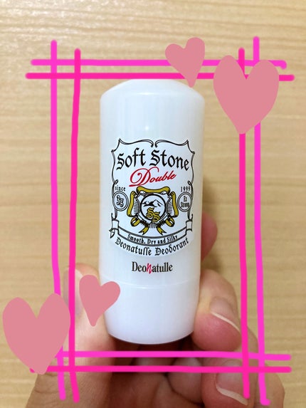 薬用ソフトストーンW/デオナチュレ/デオドラント・制汗剤を使ったクチコミ(1枚目)