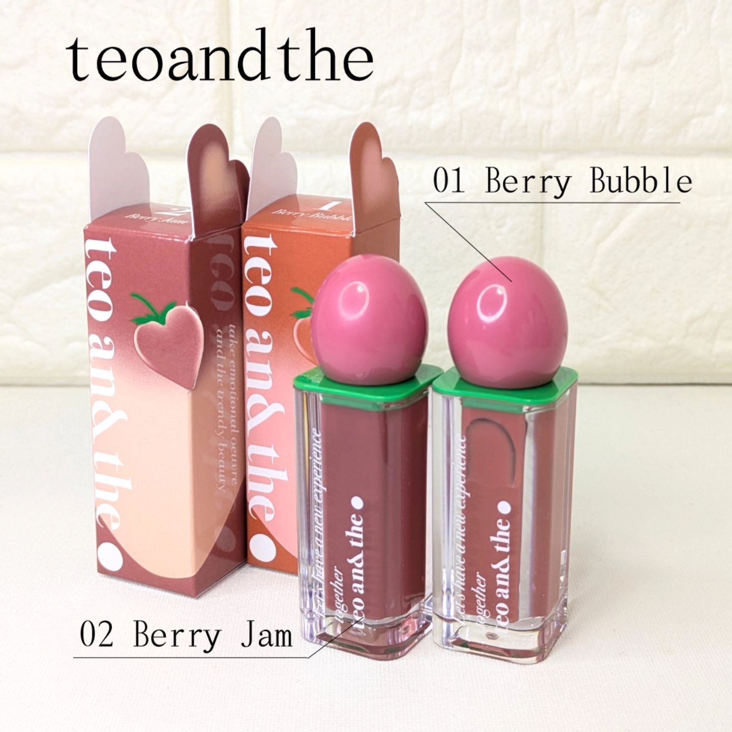 teo and the Verry Jellow/タオアンダー/リップグロスを使ったクチコミ（2枚目）