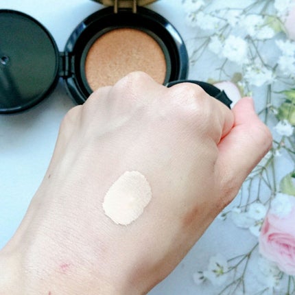 オールデイパーフェクトカバークッション/A.BLACK/クッションファンデーションを使ったクチコミ(2枚目)