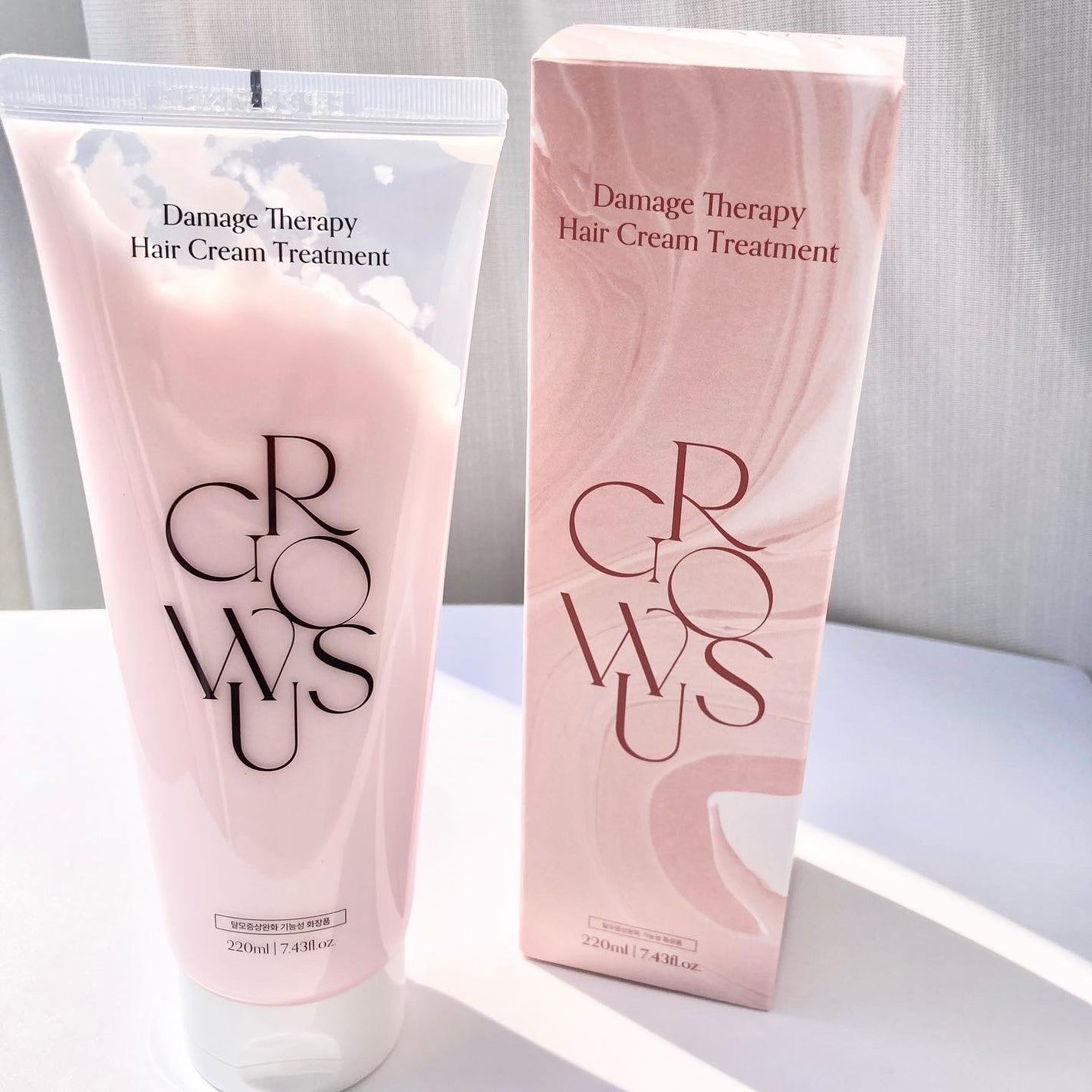 しろいぱんだ on LIPS 「▷GROWUSダメージセラピークリームトリートメント韓国スパケ..」(6枚目)