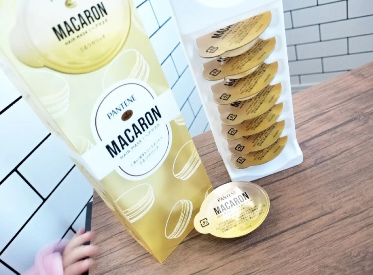 パンテーンマカロン ヘアマスク うるつやリッチ/パンテーン/ヘアマスク・ヘアパックを使ったクチコミ(2枚目)