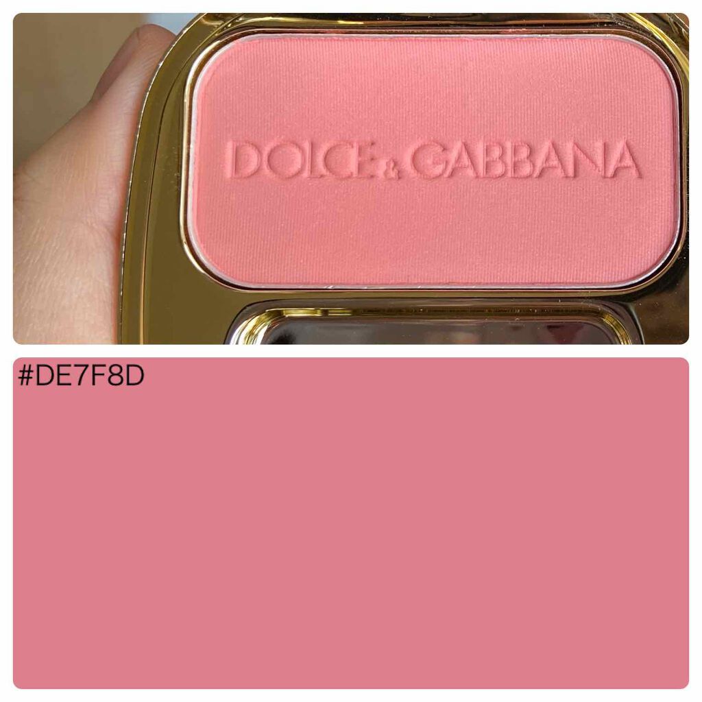 ブラッシュオブローズ ルミナスチークカラー/DOLCE&GABBANA BEAUTY/パウダーチークを使ったクチコミ(4枚目)