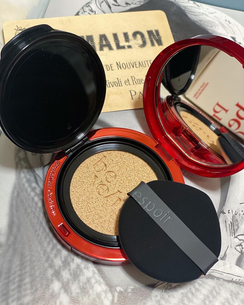 プロテーラービーベルベットカバークッション/espoir/クッションファンデーションを使ったクチコミ(1枚目)