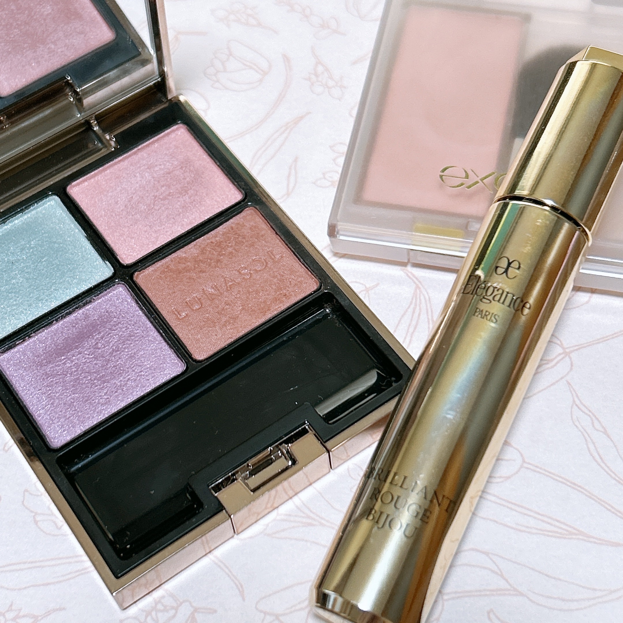 エレガンス ブリリアント ルージュ ビジュー/Elégance/リップグロスを使ったクチコミ（1枚目）