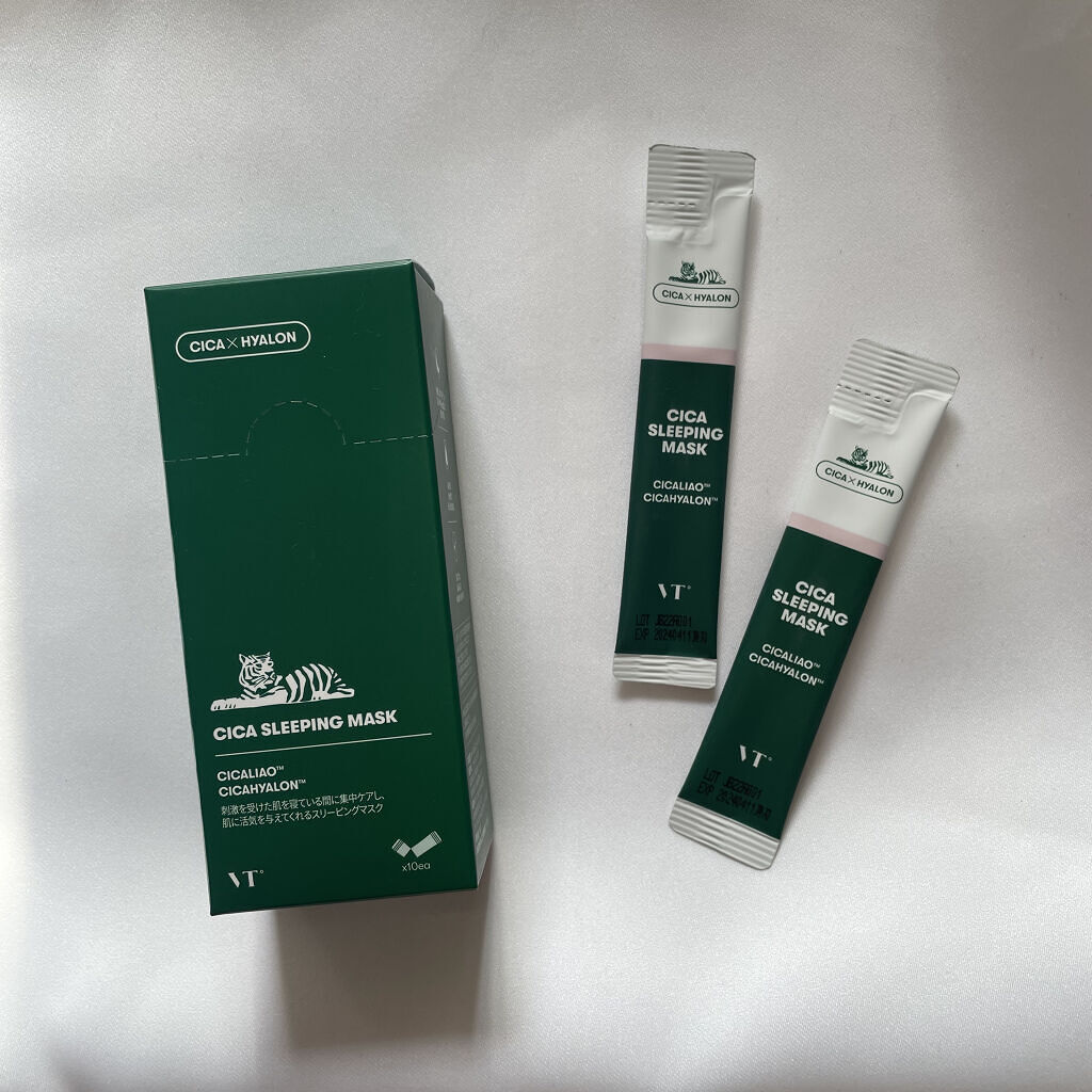 CICA スリーピングマスク/VT/シートマスク・パックを使ったクチコミ（2枚目）
