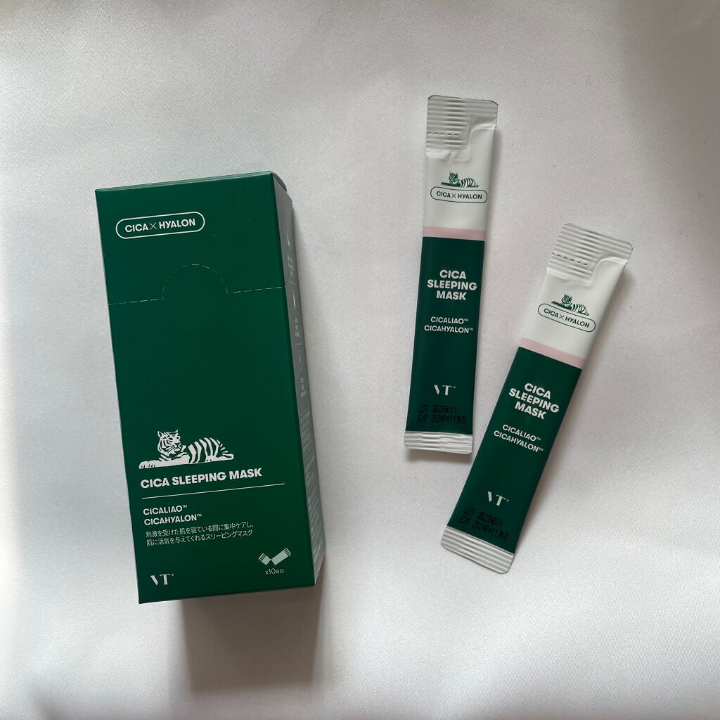 CICA スリーピングマスク/VT/シートマスク・パックを使ったクチコミ(2枚目)