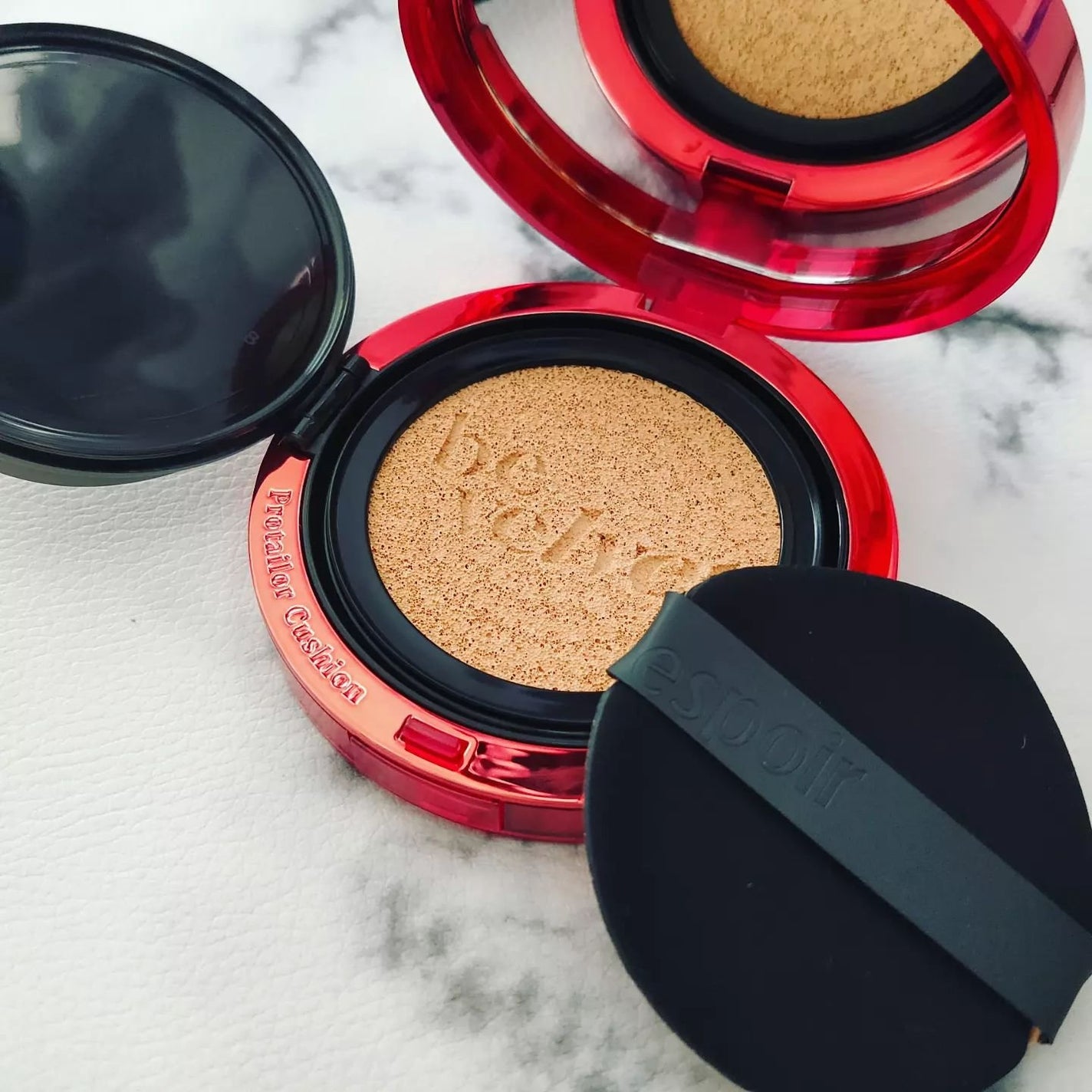 プロテーラービーベルベットカバークッション/espoir/クッションファンデーションを使ったクチコミ(2枚目)